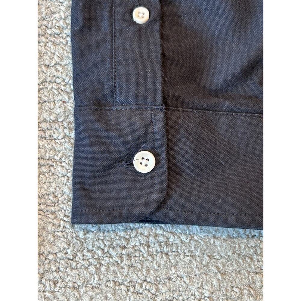 Taylor Stitch The Katherine Black Washed Oxford Button Down Shirt Womens Size 40 - Picture 8 of 9